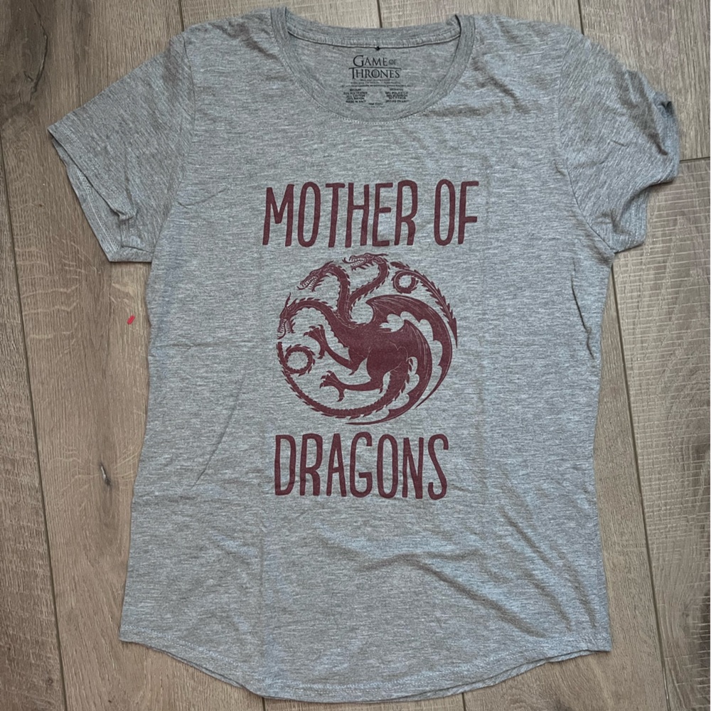 Gray 'Mother of Dragons' T-Shirt